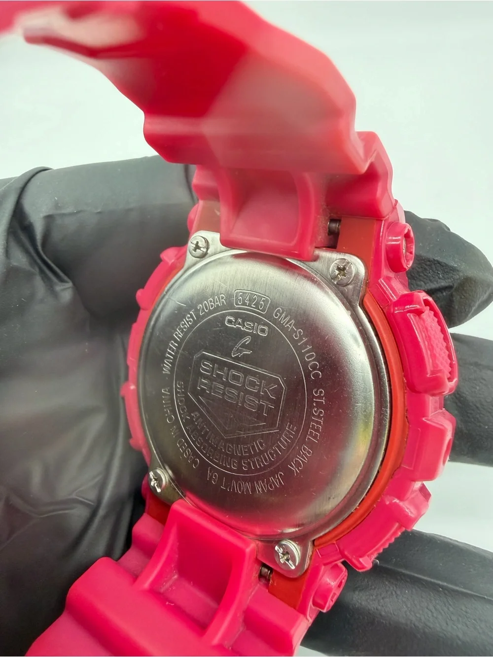 G-Shock Casio G-Shock GMA-S110CC-4A Pink Hyper Color Analog Digital Watch 5425